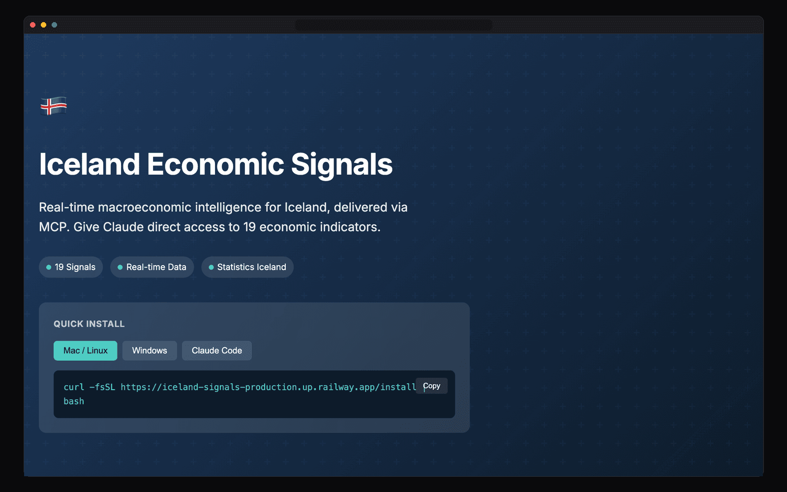 Iceland Economic Signals